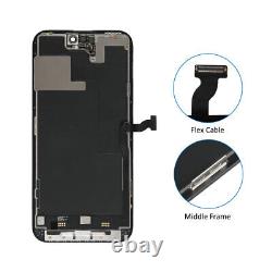 Soft OLED For iPhone 14 Pro Max LCD Display+Touch Screen Digitizer Replacement