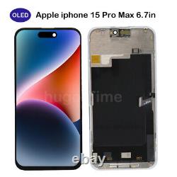 Soft OLED For iPhone 15 Pro Max 6.7in LCD Display Screen Assembly Replacement