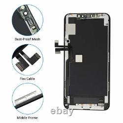 Soft OLED LCD Display Touch Screen Replacement For iPhone 11 Pro Max 6.5 +Frame