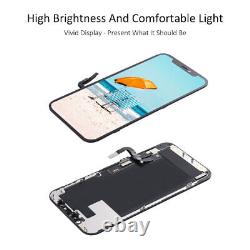 Soft OLED LCD Display Touch screen Digitizer replacement For iphone 12 Black
