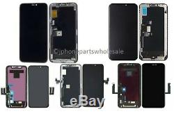 US For iPhone X XR XS Max 11 Pro OLED LCD Touch Screen Digitizer Replacement Lot