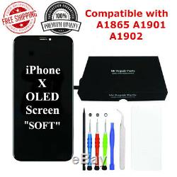 US OEM Quality Premium Soft OLED Display Screen Replacement For iPhone X 10