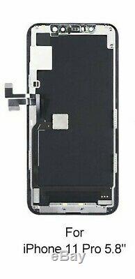 USA For iPhone 11 Pro SOFT OLED Display LCD Touch Screen Digitizer Replacement