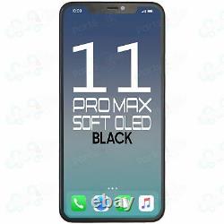 USA Screen Replacement for Brilliance Elite iPhone 11 Pro Max Soft Oled Black