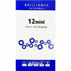 USA Screen Replacement for Brilliance iPhone 12 Mini incell LCD with Touch Black