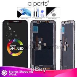 Waterproof OLED OEM Display For iPhone X LCD With Touch Screen Digitize Replace