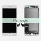 White Iphone 7 Plus Lcd Lens Display Touch Screen Digitizer Assembly Replacement